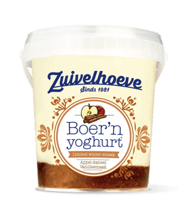 Zuivelhoeve Boer'n yoghurt Appel Kaneel