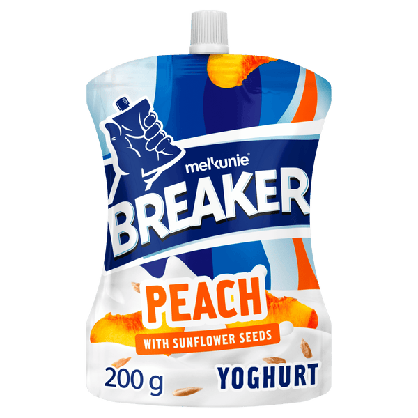 Melkunie Breaker Pfirsich-Sonnenblumenkern-Joghurt
