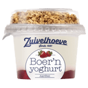 Zuivelhoeve Farmer's Yogurt muesli strawberry