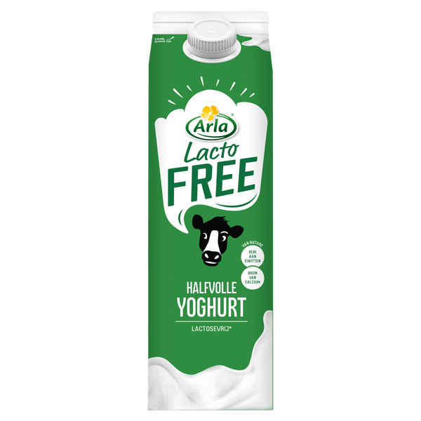Arla Lactofree halfvolle yoghurt