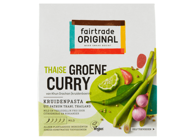 Fairtrade Original Green Curry Kräuterpaste Fairtrade