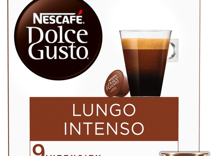 Nescafe Dolce Gusto coffee cups lungo intenso