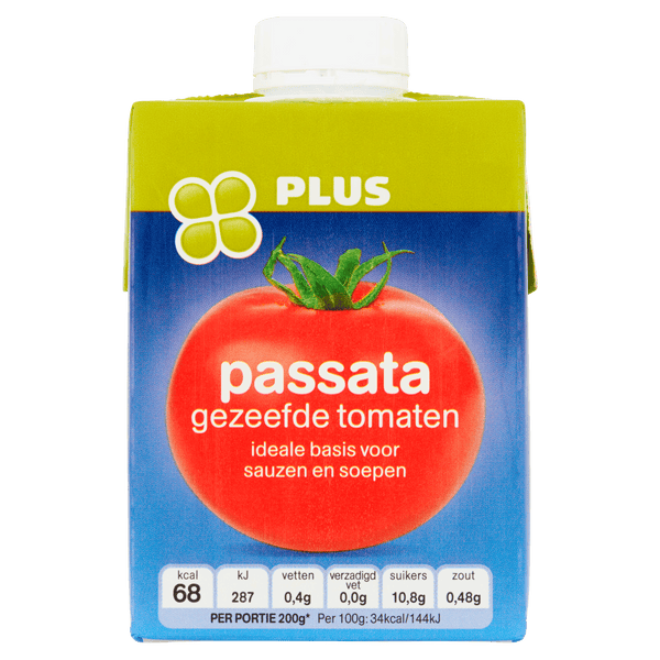Passata gezeefde tomaten