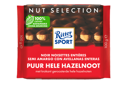 Ritter Sport Chocolate tablet Pure hazelnut