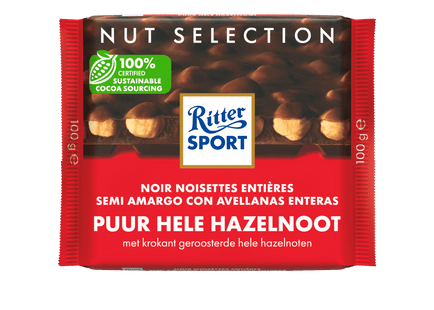 Ritter Sport Schokoladentafel Reine Haselnuss