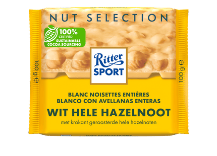 Ritter Sport Chocolate tablet White whole hazelnut