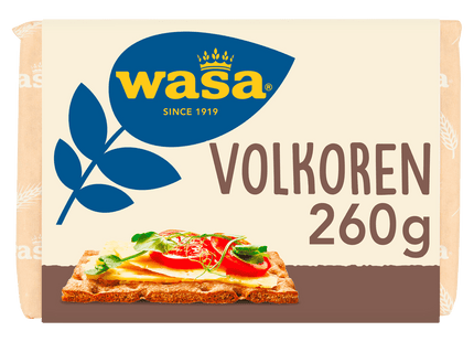 Wasa Crispbread Whole Wheat 20 pieces