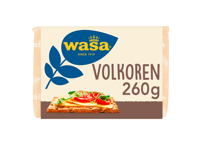 Wasa Knäckebröd Volkoren 20 stuks