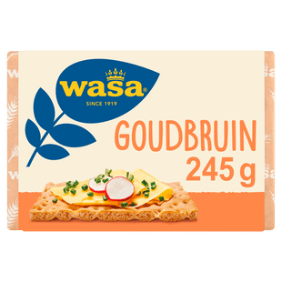 Wasa Knäckebröd Goudbruin 18 stuks