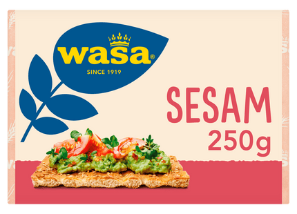 Wasa Crispbread Sesame 18 pieces