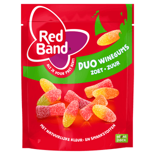 Redband Duo winegums zoet zuur
