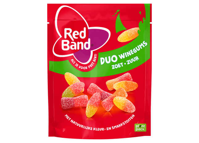 Redband Duo winegums zoet zuur