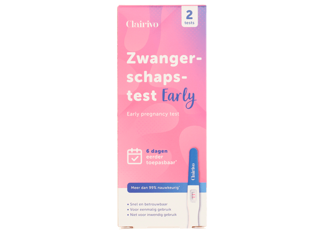 Clairivo Early Zwangerschapstest