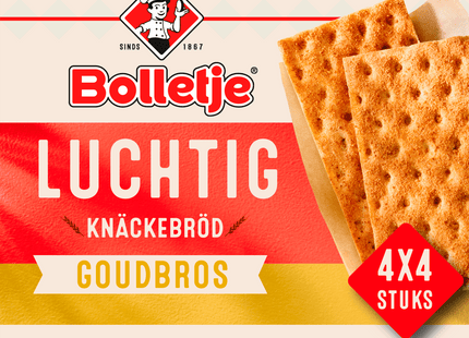 Bolletje Luchtig knäckebröd goudbros