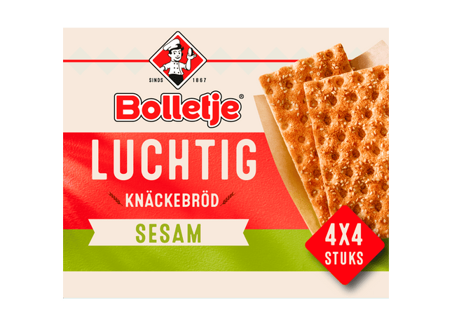 Bolletje Luchtig knäckebröd sesam