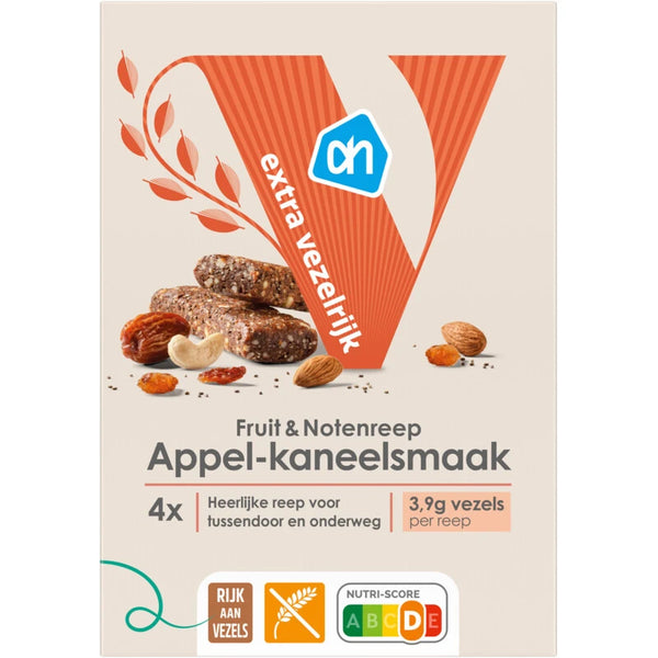 Fruit & notenreep appel kaneelsmaak