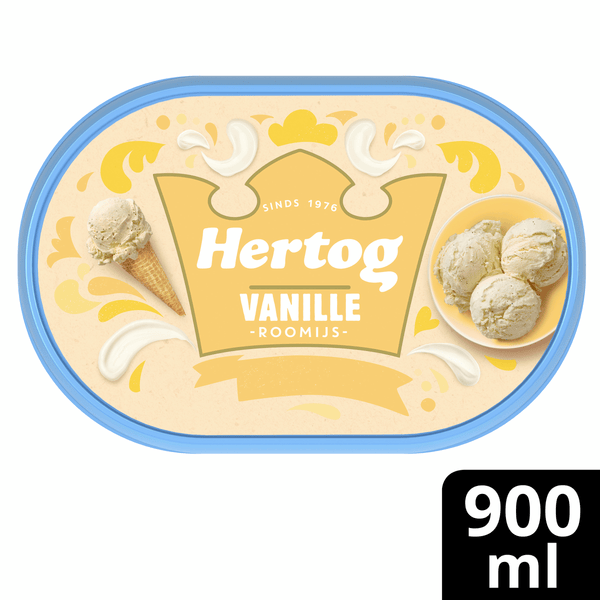 Hertog Classic vanille roomijs