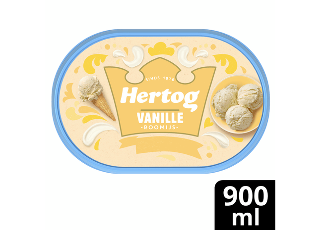 Hertog Classic vanille roomijs