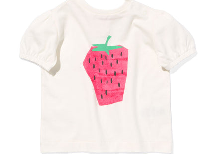 baby t-shirt strawberry off-white