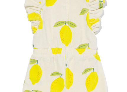 baby jumpsuit terry lemons off-white