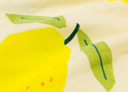 baby singlet dress lemons light yellow
