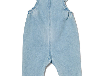 baby dungarees ruffle blue