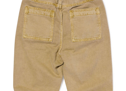 baby pants loose fit ocher yellow