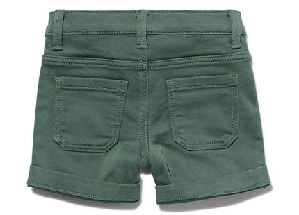 baby jogdenim shorts green