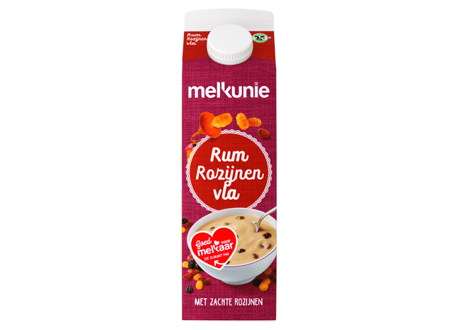 Melkunie Fruitvla rum-rozijnen