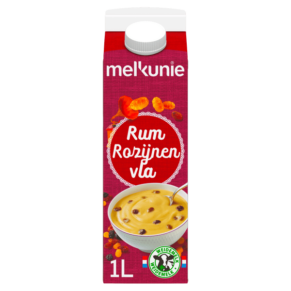 Melkunie Rum Rosinen Pudding