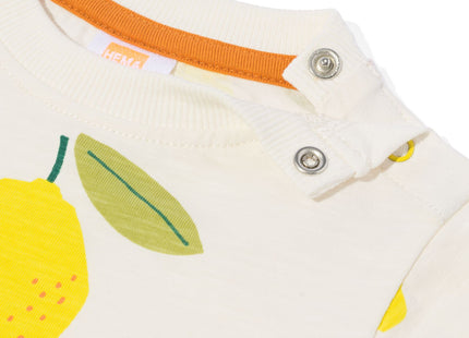 baby t-shirt lemons off-white