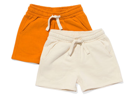 baby short sweatpants - 2 pieces brown