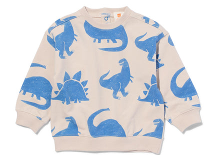 baby sweater dino's  zand