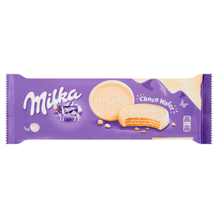 Milka Choco Wafer Koekjes Witte Chocolade