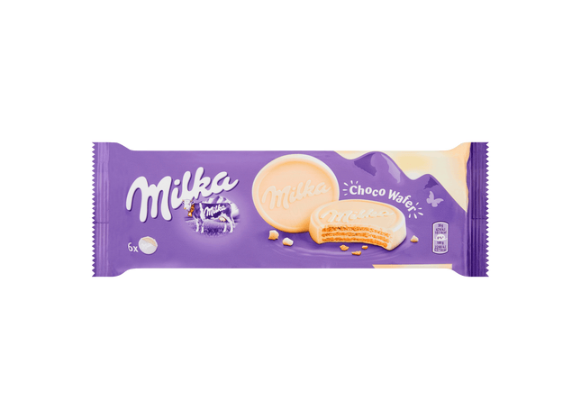 Milka Choco Wafer Koekjes Witte Chocolade