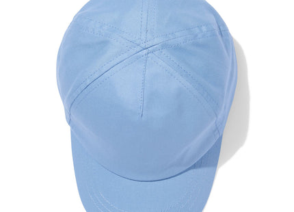 baby cap with visor cotton blue