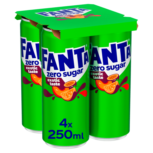 Fanta Exotic ohne Zucker