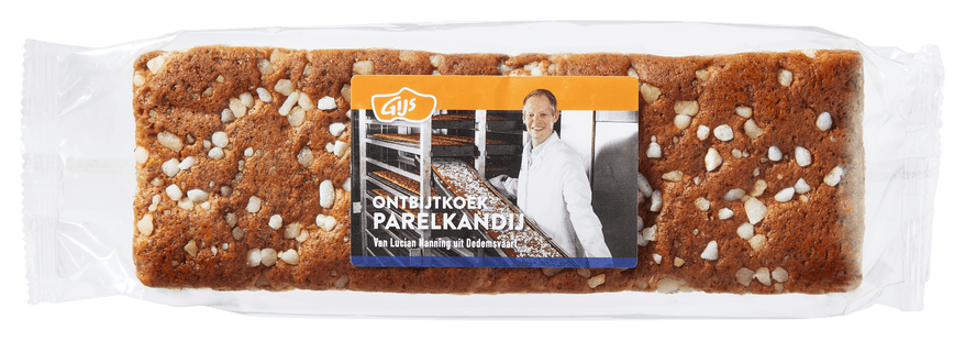 GIJS Ontbijtkoek parelkandij  Dutchshopper
