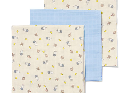 Miffy hydrophilic cloths 60x60 - 3 pieces