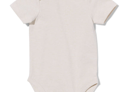 baby romper met stretch  beige