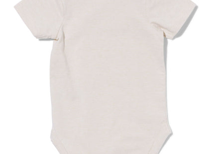 baby romper met stretch  beige