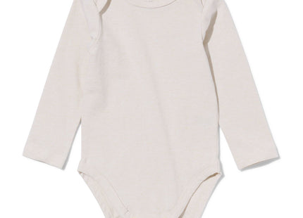 baby romper met stretch  beige