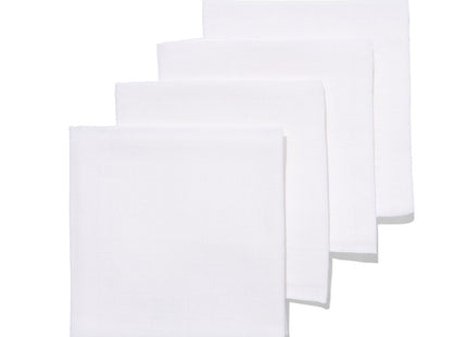 hydrophilic cloths 60x60 white - 4 pieces