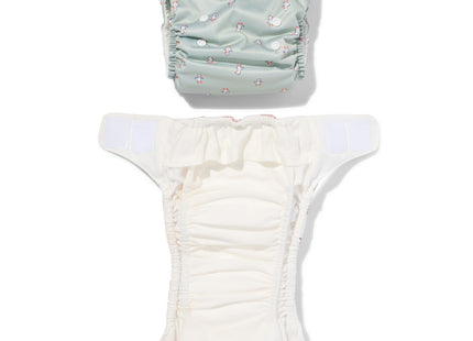 washable diaper starter set - 6 pieces