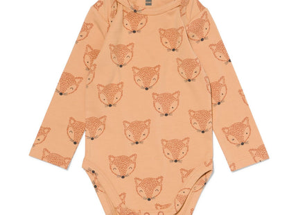 romper organic stretch cotton fox sand