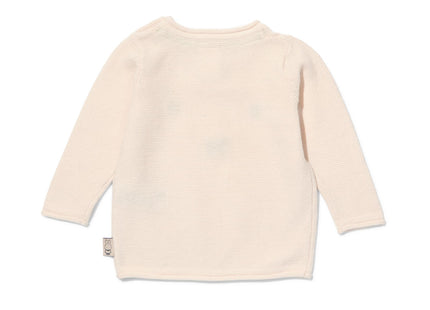 Miffy newborn sweater knitted off-white