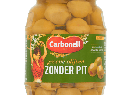 Carbonell Groene Olijven zonder pit