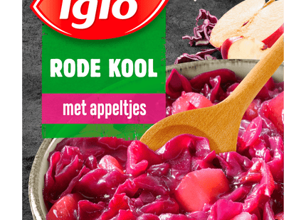 Iglo Red cabbage with apples