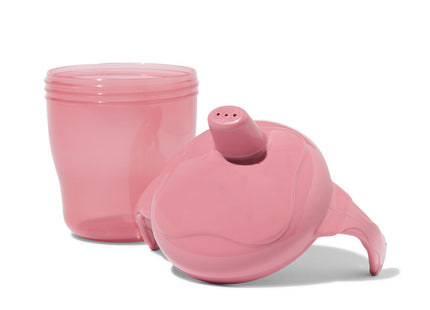 anti-spill cup 250ml pink
