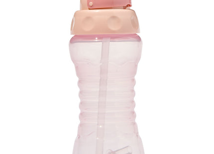 drinking bottle with straw 300 ml - pink